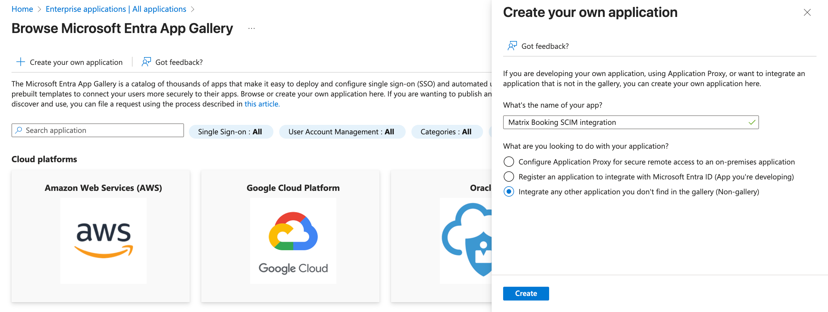 Create your own application dialog on Microsoft Azure.