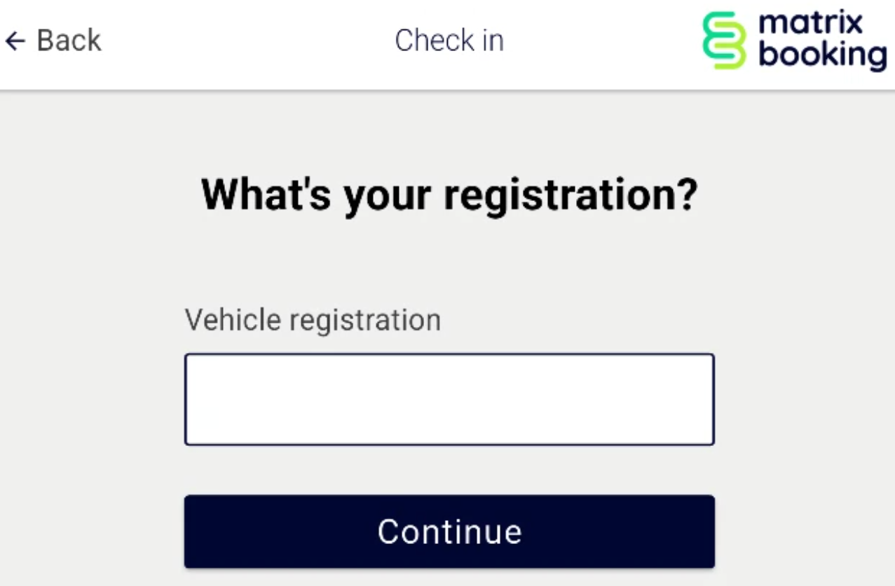 Welcome app what's your registration screen.
